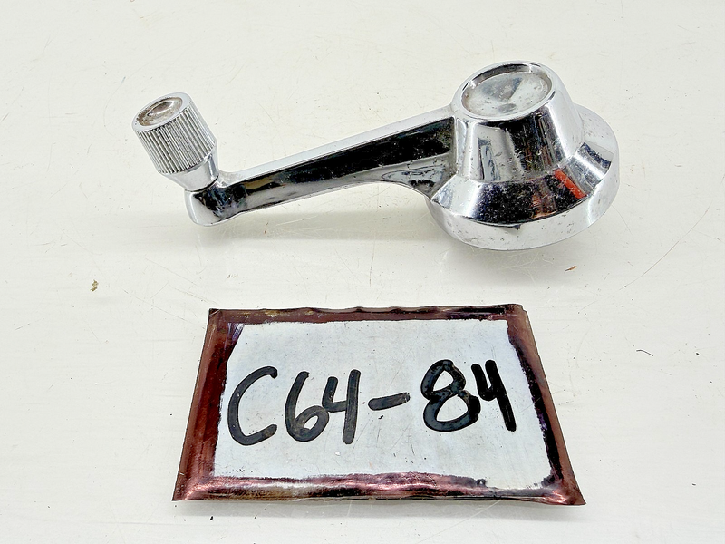 OEM 1964 1965 FORD MUSTANG THUNDERBIRD CHROME WINDOW CRANK C4SB-6330323-B C64-84