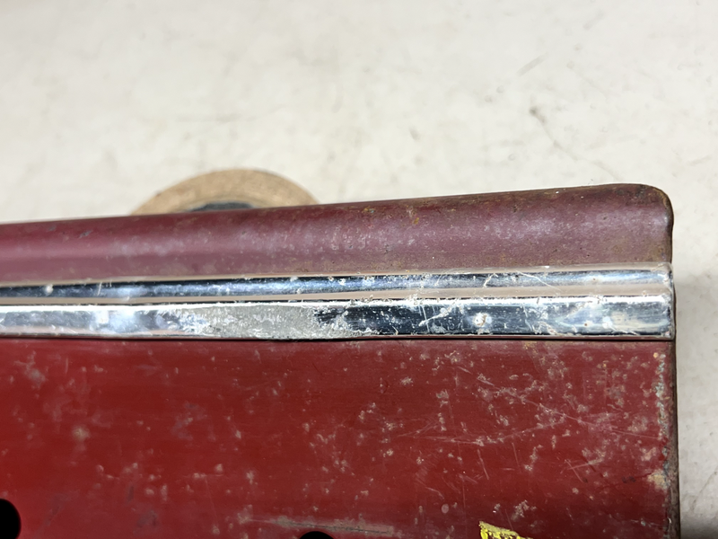 1965 1966 Chevy Impala Glove Box Door Hinge Emblem Belair glovebox 65 66 B36-4