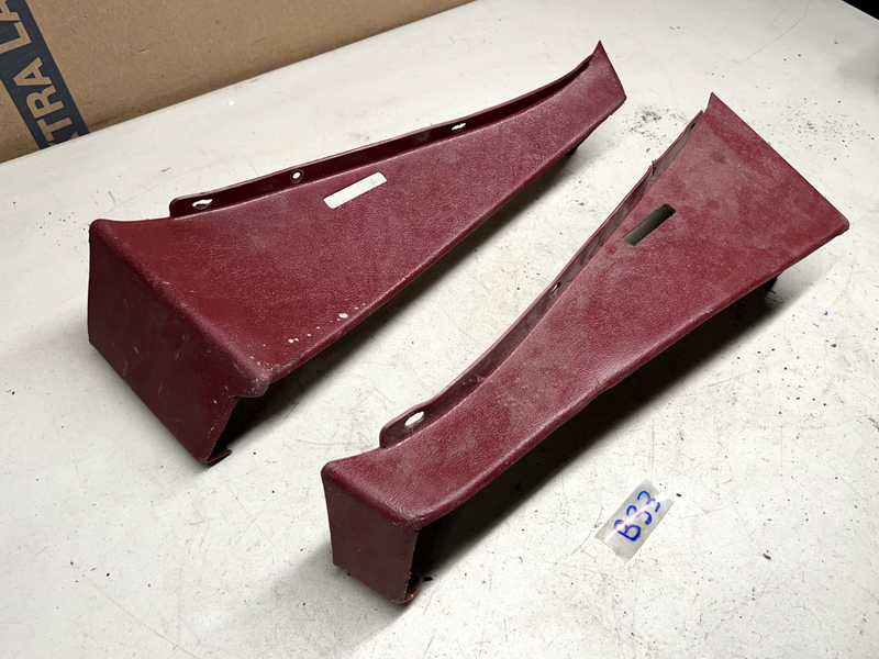 1964-1966 FORD THUNDERBIRD  GALAXIE AND MERCURY BUCKET SEAT TRACK COVER TRIM B33