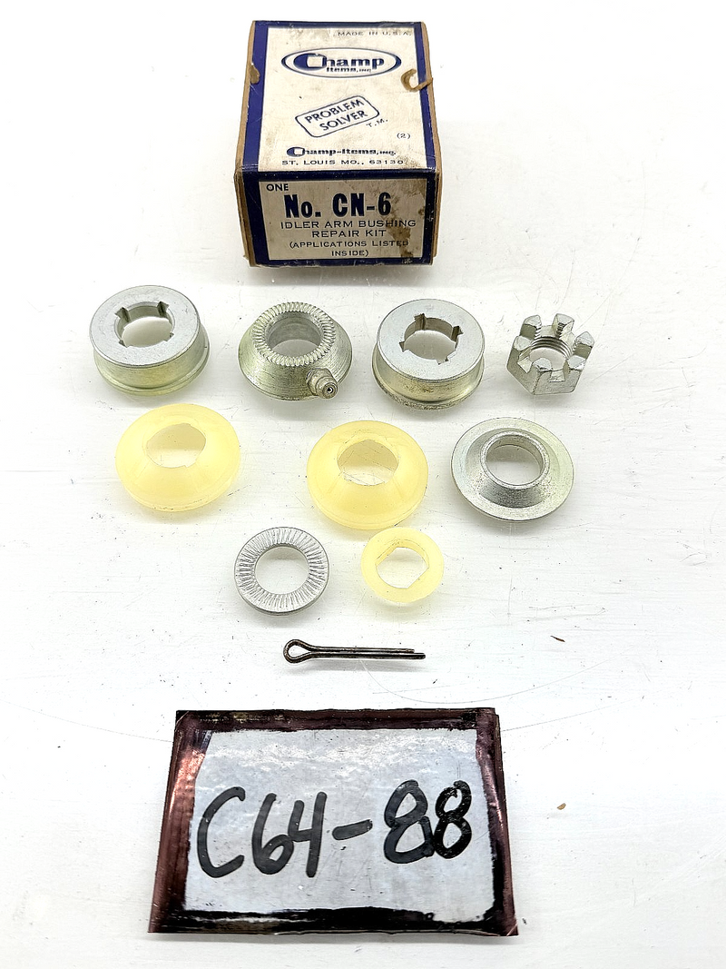 NOS VINTAGE 1960 - 65 FORD Falcon CHAMP Idler Arm Bushing Repair Kit CN-6 C64-88