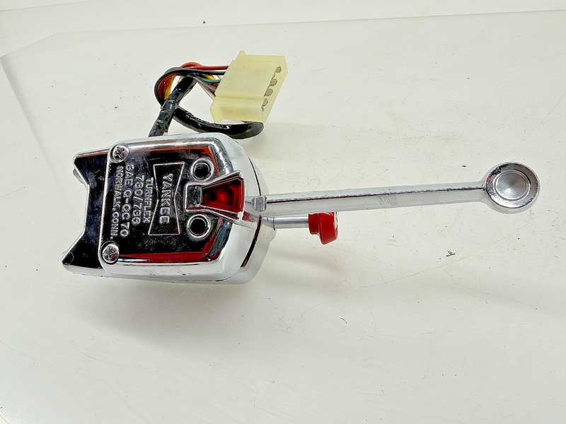 Vintage Original YANKEE TURNFLEX 730 / 736 Chrome Turn Signal Switch C37-53