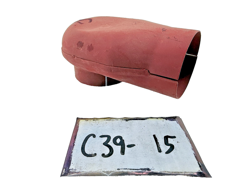 OEM Willys Jeep MB CJ2A Ford GPW Carburetor Intake Horn Snorkel "F " STAMP C3915