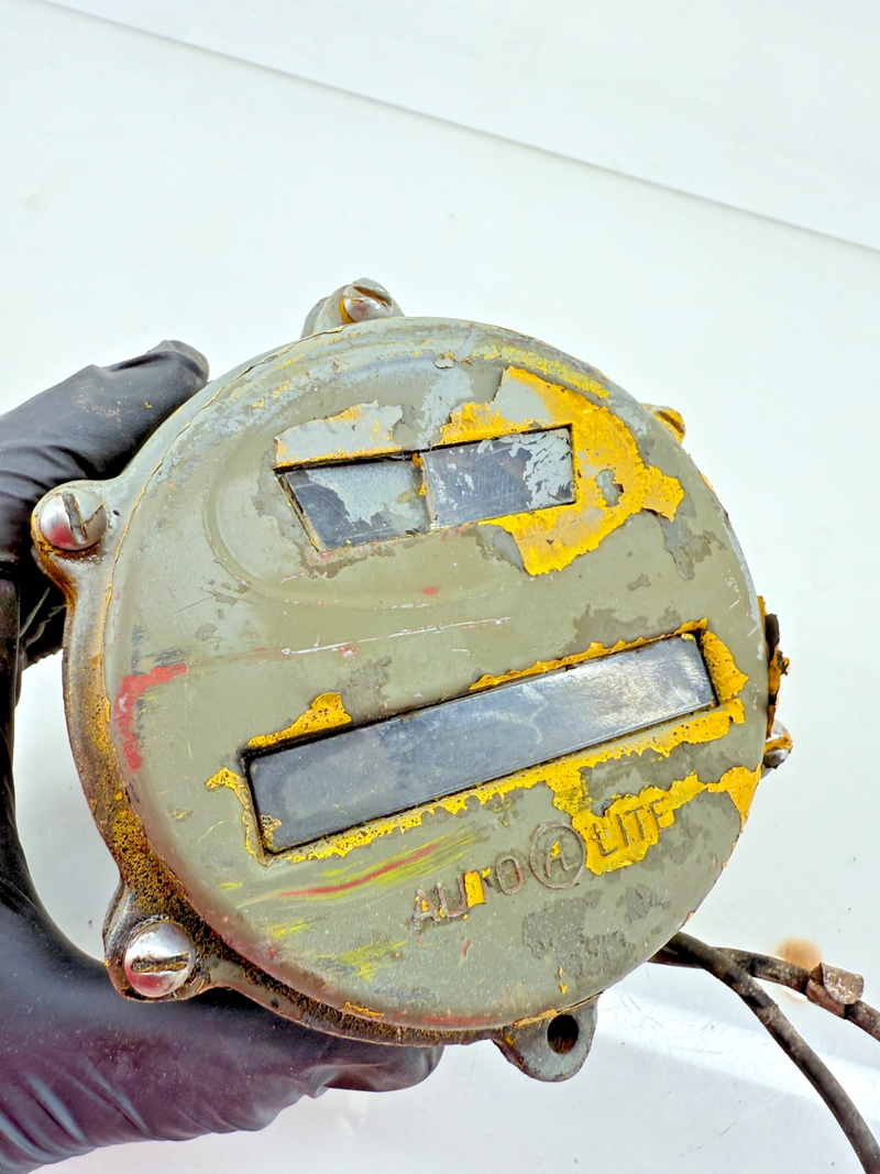 OEM WWII AUTOLITE Military Blackout Tail Light Willys MB Ford GPW Harley C43-13