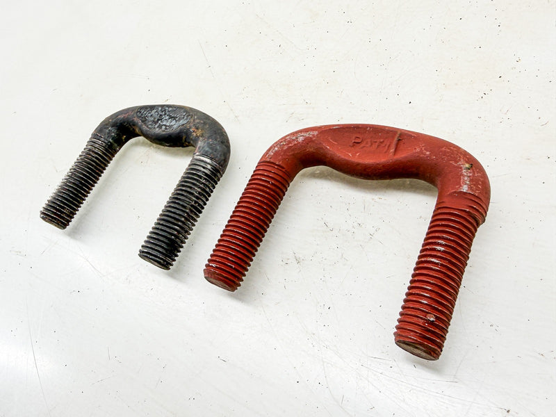 OEM 1941 - 1971 JEEP WILLYS CJ2A CJ3A SHACKLE BOLTS PAIR G503 C44-85