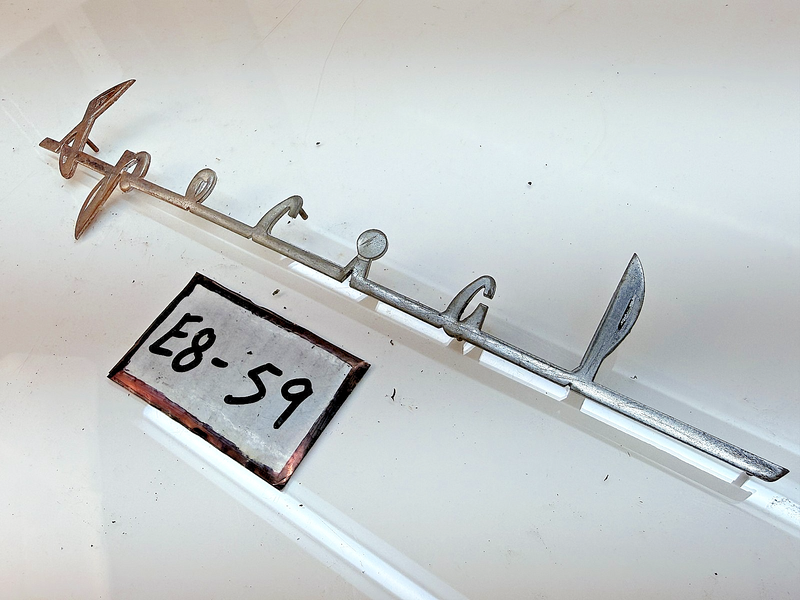 VINTAGE Original 1941 1942 PACKARD SPECIAL SCRIPT EMBLEM Badge E8-59