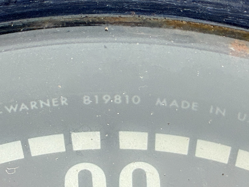 Vintage Stewart Warner Ford Truck / Bronco Tachometer 4K RPM C7TF 17360D C68-42