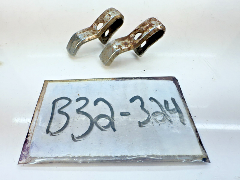 OEM 1964 - 1966 FoRD MUSTANG GALAXIE FAIRLANE Chrome Coat Hook Hangers B32-324