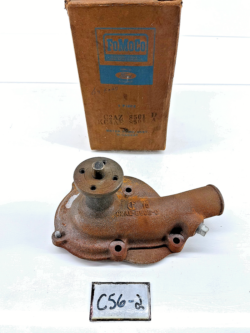 NOS 1957 - 1964 FORD 1959 1962 EDSEL MERCURY 223 WATER PUMP C2AE-8505-C C56-2