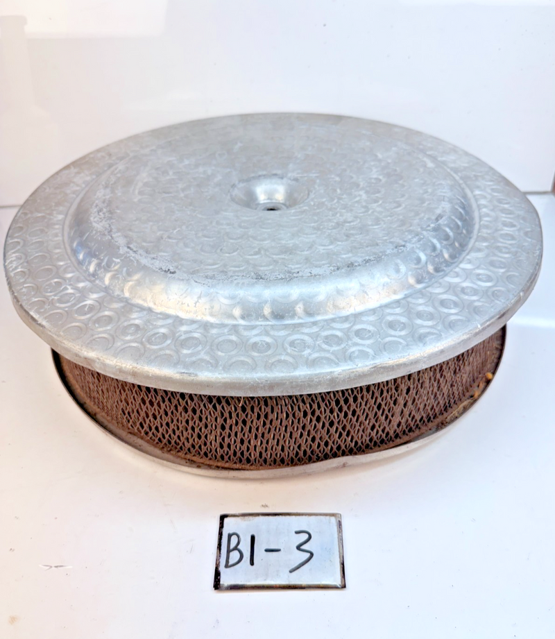 Vintage 1960s-1970s Ford BBF 352 360 390 428 Air Cleaner Machined Swirl B1-3
