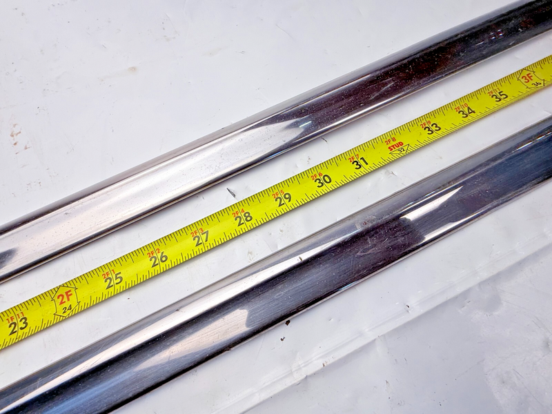 ORIGINAL 1956 CHEVROLET BEL AIR  Pair of FRONT DOOR TRIM Moulding S1-74