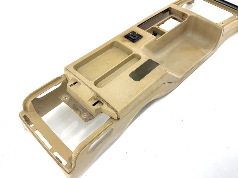 OEM 1987 - 1993 Ford Mustang Fox Body Center Console Tan E7ZB-61045A36-A U1B-105