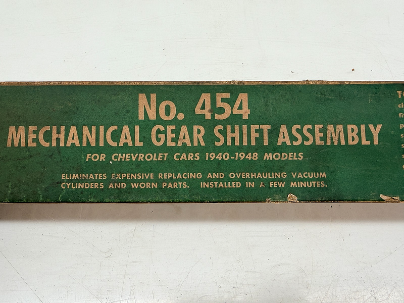 Vintage NOS Champ Items 454 Mechanical Gear Shift Assembly 1940 - 1948 Chevrolet