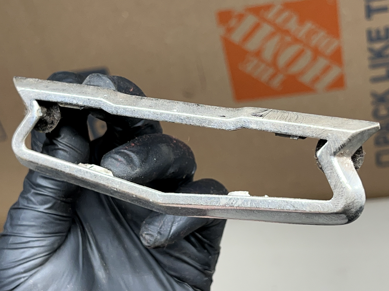 OEM 1960 Chevrolet Impala Chrome Trunk Emblem Trim V8 60 B24-14