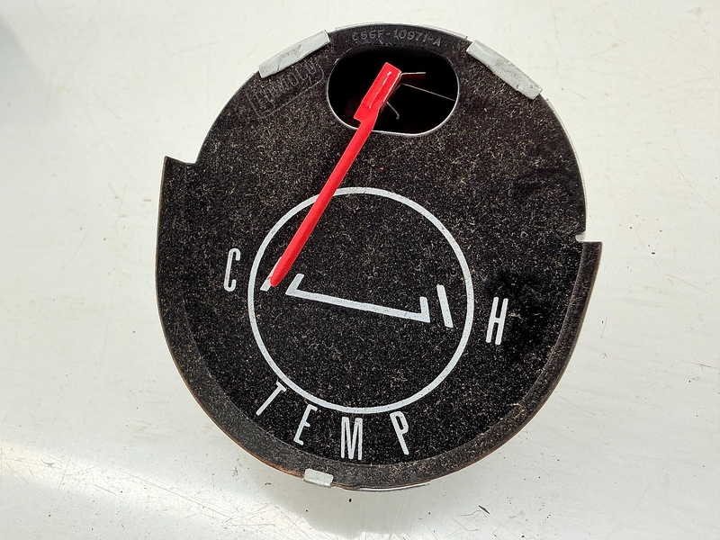 NOS 1965 1966 MERCURY COMET Instrument Temperature Gauge C5GY-10883-A C57-52