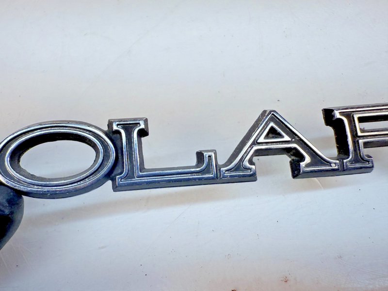 OEM 1969 1970 1971 Dodge Polara Fender Emblem Script Badge Mopar 2902300 E7-17