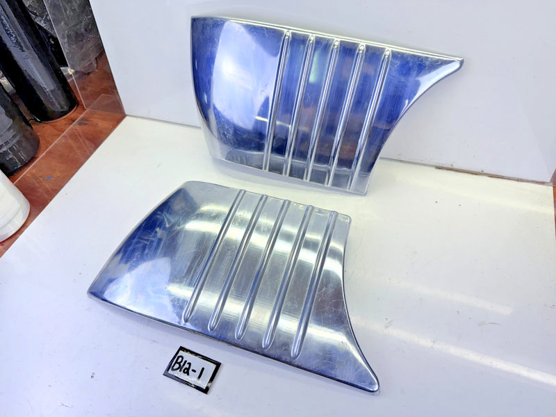 OEM 1949 OLDSMOBILE 98 4 DOOR PAIR STONE GUARD SHIELD Set RH LH B12-1