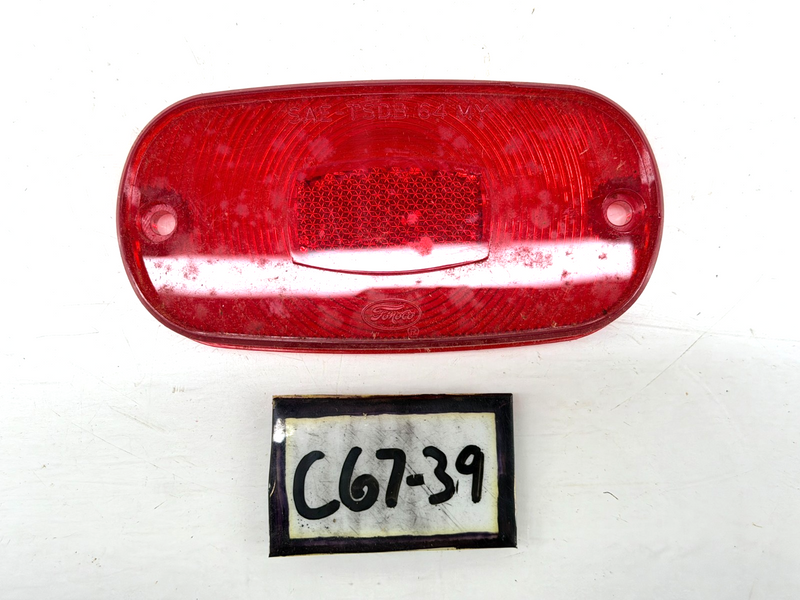 NOS 1964 Mercury Tail Stop Light Lens NOT Wagons SAE-TSDB 64 MY C67-39
