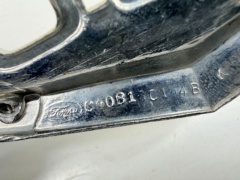 OEM 1964 Ford Falcon V8 260 Fender Emblem Badge C4OB-16C144-B E9-91