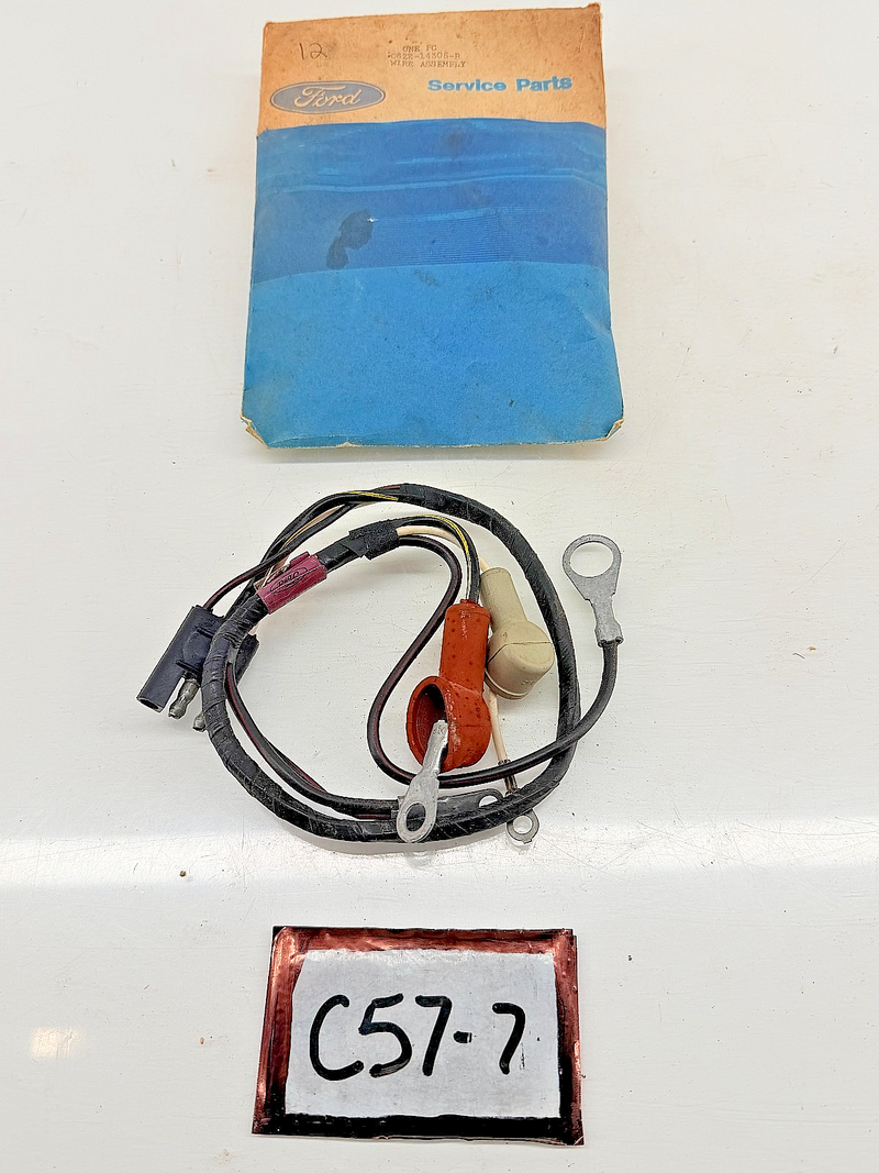 NOS 1966 Mustang GT Shelby 8cyl 289 Hipo ALTERNATOR VOLTAGE REGULATOR HD WIRING