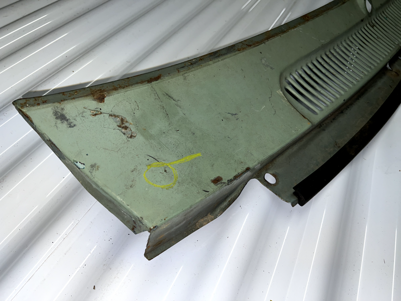 OEM 1965 Chevy Impala SS Hardtop Windshield Wiper Cowl Vent Panel 65 66 U5B-9