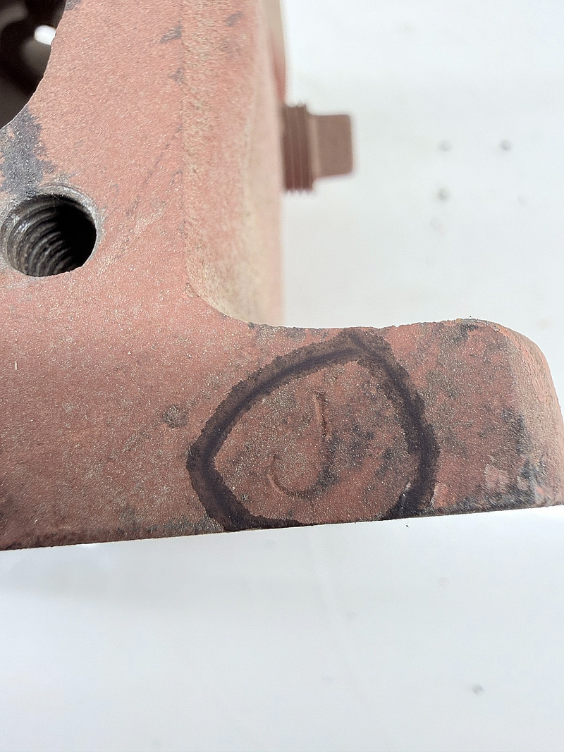 Original Ford GPW Jeep Willys MB T84 Transmission Housing T84J-1A Date F592 T-4