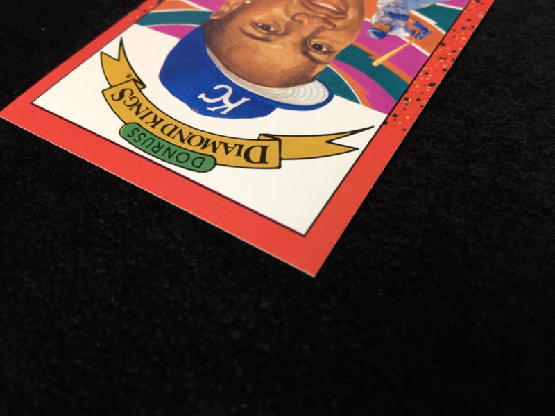 FRESHLY OPENED Bo Jackson Diamond Kings 1990 Donruss #1 RARE **Errors On Face**