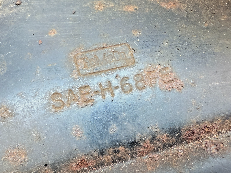 1968 FORD Torino Fairlane LH HEADLIGHT MOUNTING PANEL HEAD LIGHTS B76-39