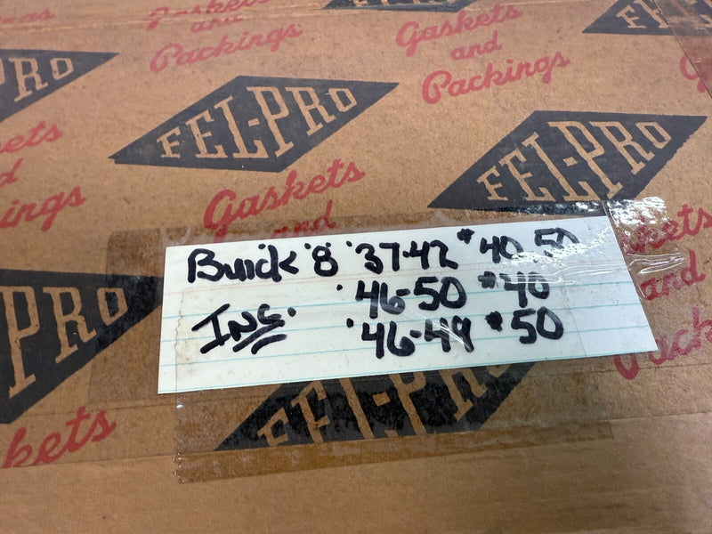 FELPRO FS7549S Engine Kit Gasket Set BUICK 1937 - 1950 SERIES 40 50 8CYL B54-28