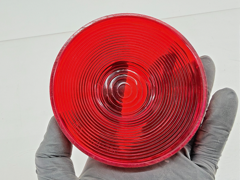 NOS 1975 Ford Red Tail Lamp Lens SAE-ISTP-75 C64-31