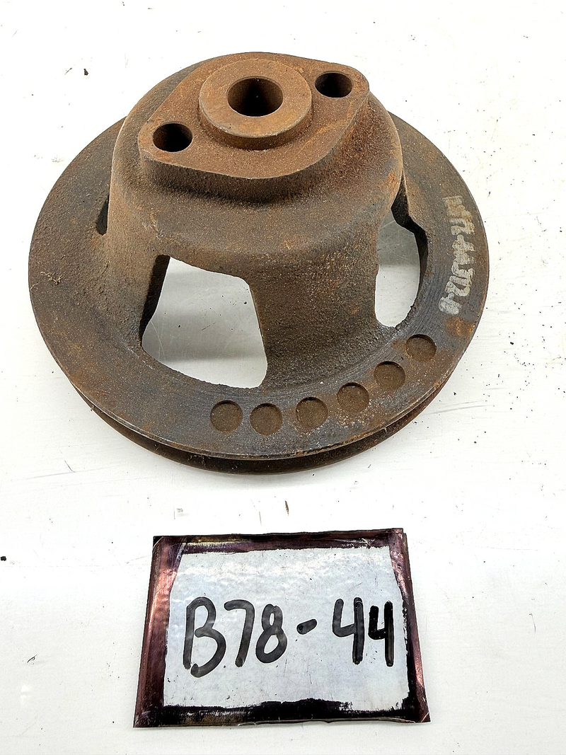 NOS ORIGINAL 1958 Ford Y Block Lower Crank Pulley B8TZ-6A312-D B78-44
