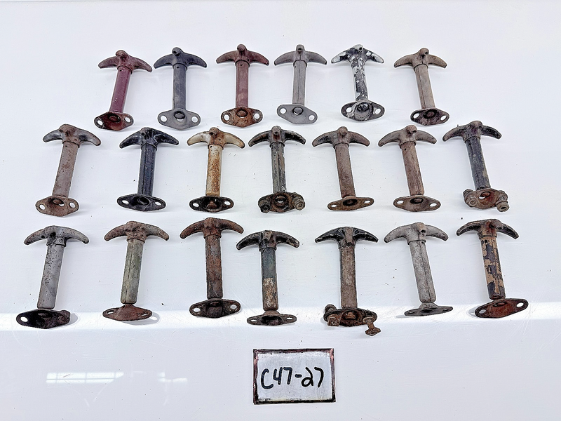 (1) Original 1939 - 1945 Jeep Willys M38 Hood Latch Hooks GPW MB C47-27