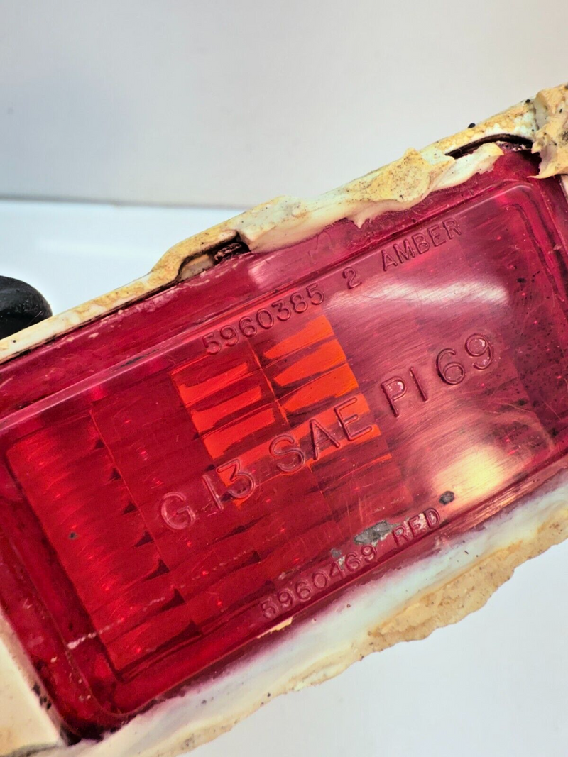 OEM 1969 Camaro RS SS Z/28 Yenko Chevelle Malibu REAR MARKER LAMP LIGHT B59-41
