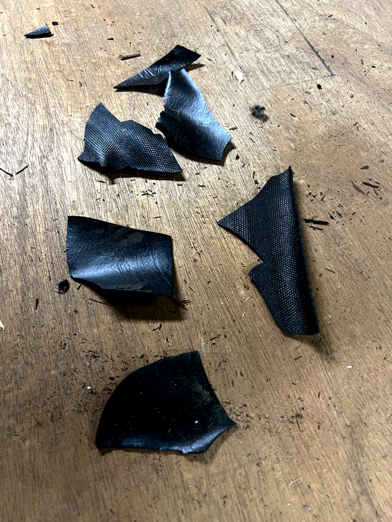 NOS 1955 1956 1957 Ford Thunderbird BLACK CARPET SET Floor Shift U1B-1