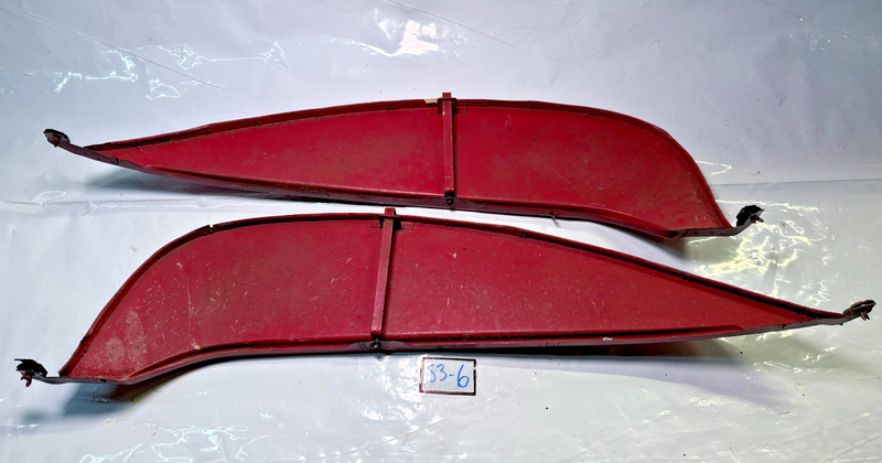 Vintage 1950s - 1960s Car Truck Fender Skirts Unknown Model Impala? S3-6