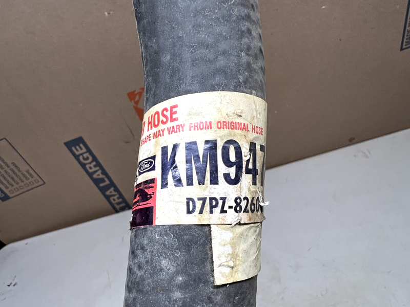 NOS Ford Motorcraft KM-947 Upper Radiator Coolant Hose 72-82 1.8L 2.0L B26