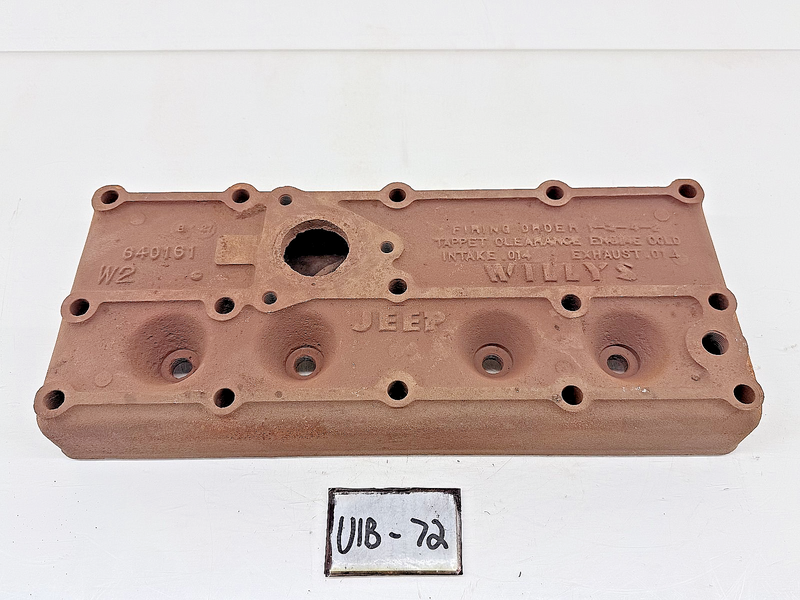 Vintage ORIGINAL 1941-1953 Willys Jeep CJ2A Cylinder Head 640161 MB GPW U1B-72