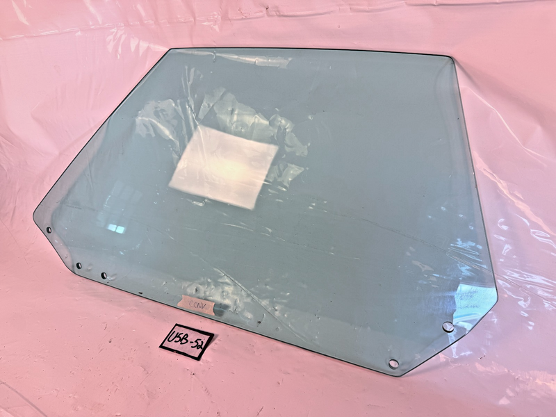 OEM 1969 - 1975 C3 Corvette Drivers Side Door Window Glass CONVERTIBLE U5B-52