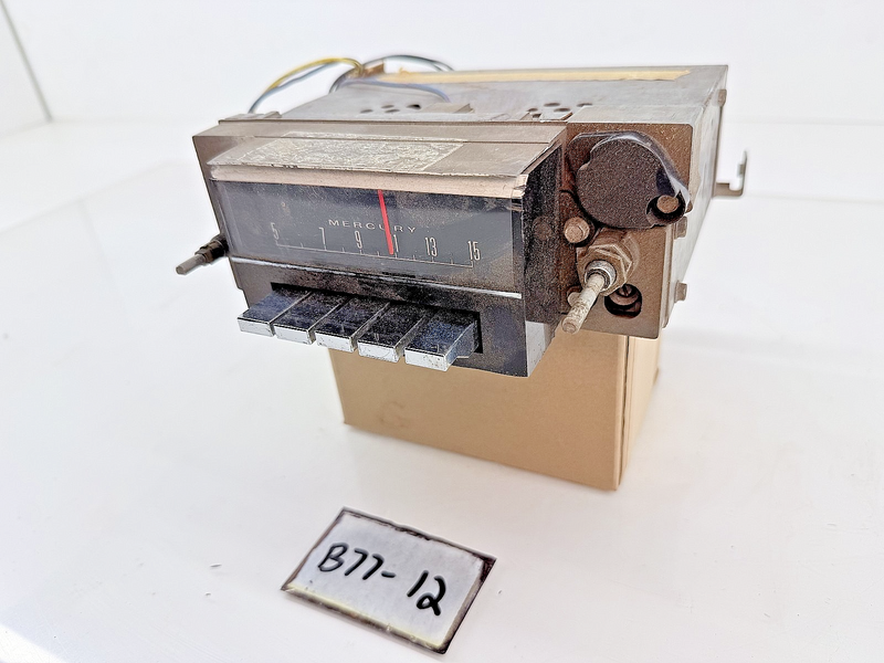 ORIGINAL 1967 MERCURY COMET CYCLONE FACTORY AM RADIO 7TPG B77-12