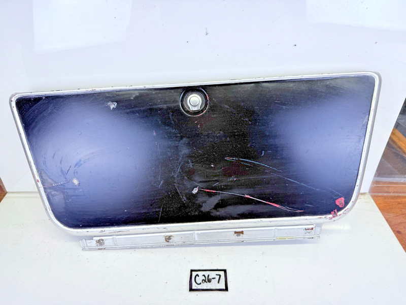 OEM 1967 - 1972 Chevy Pickup C10 Truck Glove Box Door GM w/ Build Sheet C26-7