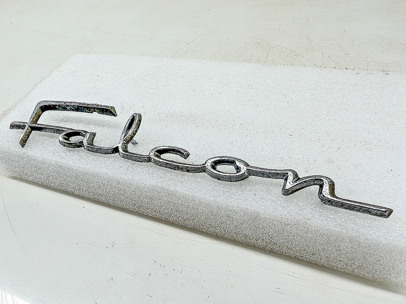 OEM 1968 1969 FORD FALCON SCRIPT EMBLEM C8DB-62291B62-A E10-16