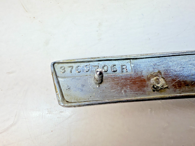 OEM 1960 Chevrolet Impala #6 Right Front Fender Chrome Molding Trim Louver E6-87