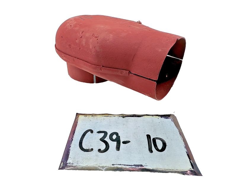 OEM Willys Jeep MB CJ2A Ford GPW Carburetor Intake Horn Snorkel "F " STAMP C3910