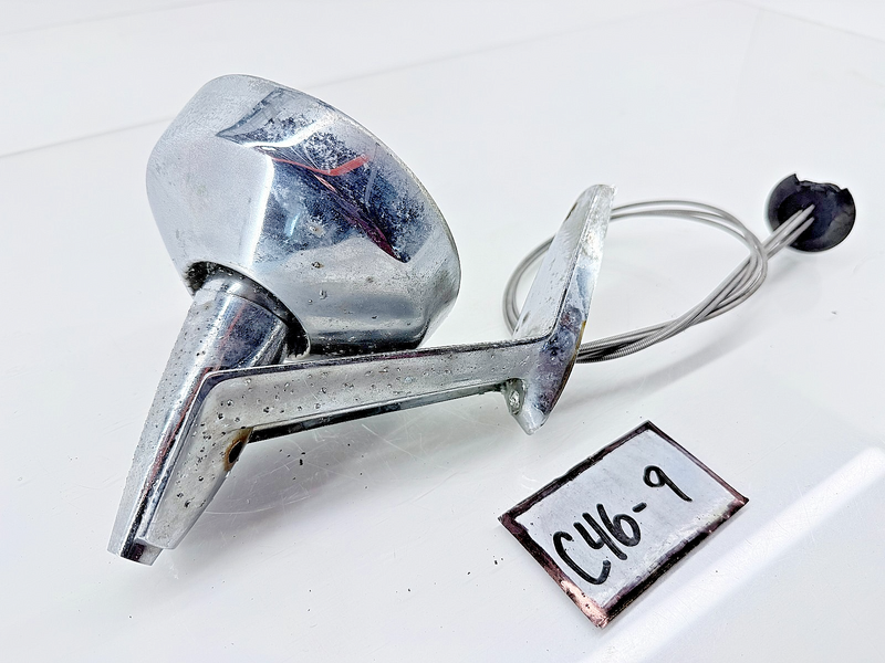 RARE 1950s 1960s ROCKET STYLE SIDEVIEW MIRROR RAT ROD HOT ROD CUSTOM CAR C46-9