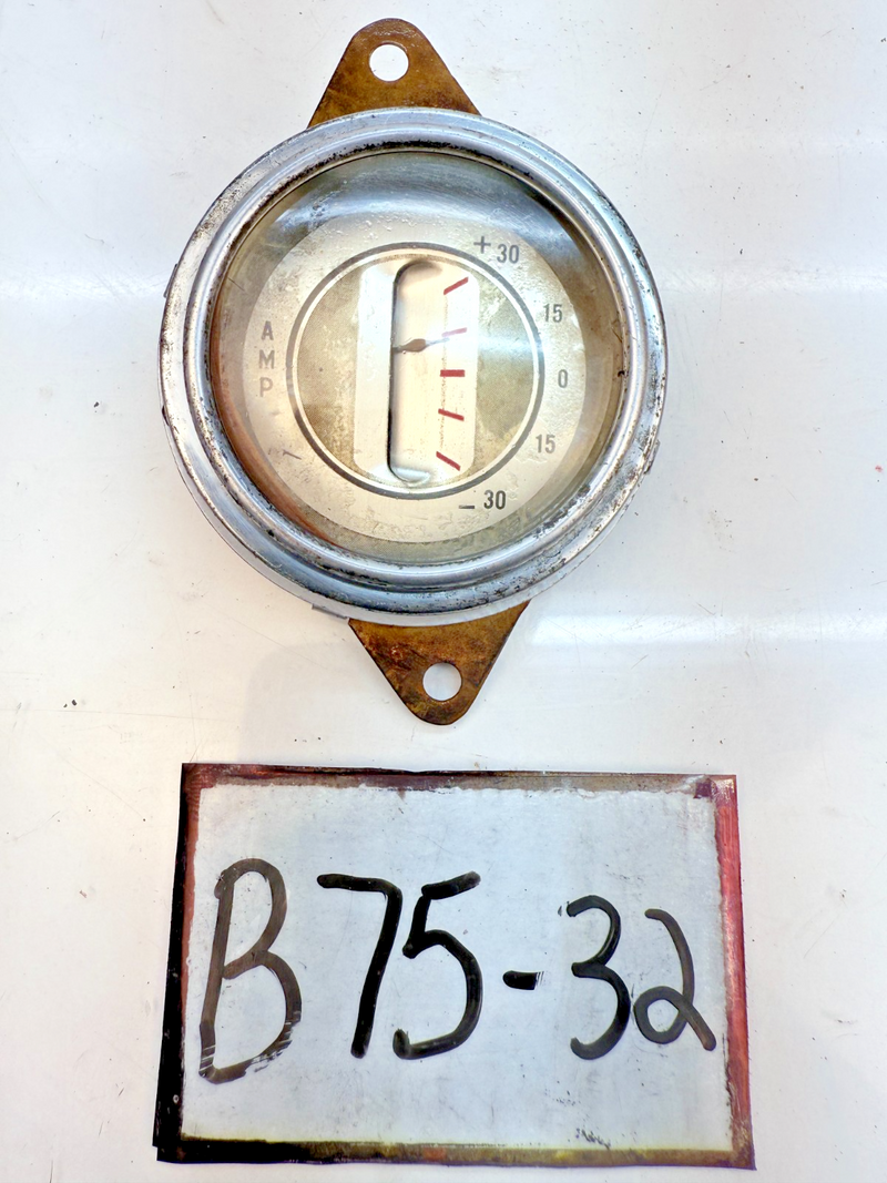 OEM 1935 Ford Standard Passenger Truck 30 Amp Ammeter 48-10850-A B75-32