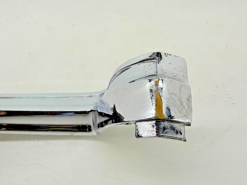 OEM 1965 AMC RAMBLER CLASSIC 770 LH TAIL LIGHT CHROME TRIM 3530677 C60-45
