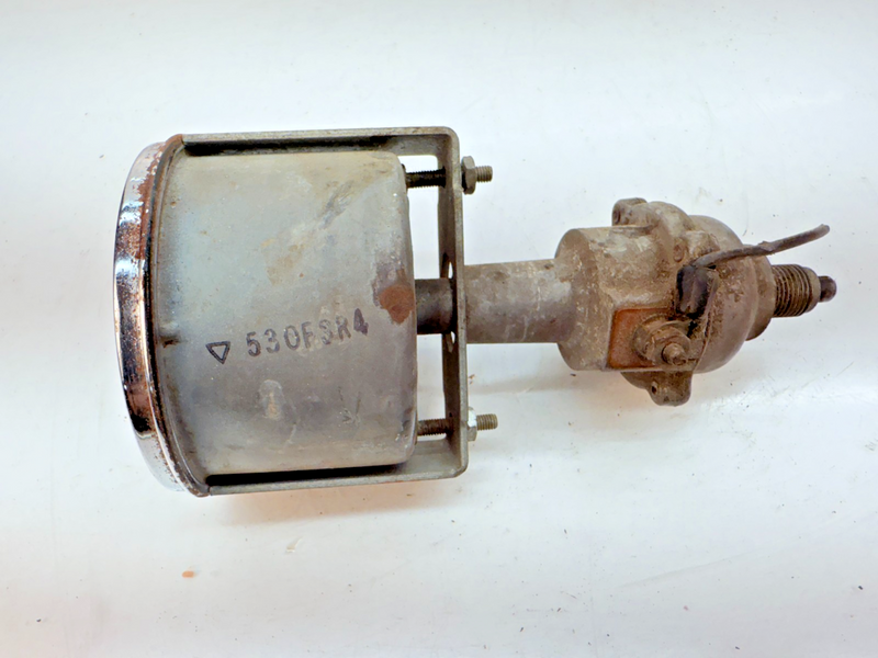 VINTAGE Stewart Warner 80 MPH 3 5/8 Speedometer Flathead SCTA TROG 818050 B45-22