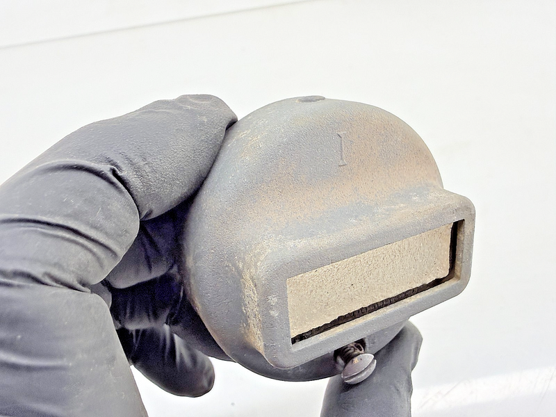 Original Ford GPW Jeep F Marked Blackout Light Grill Marker Light Cover C46-59