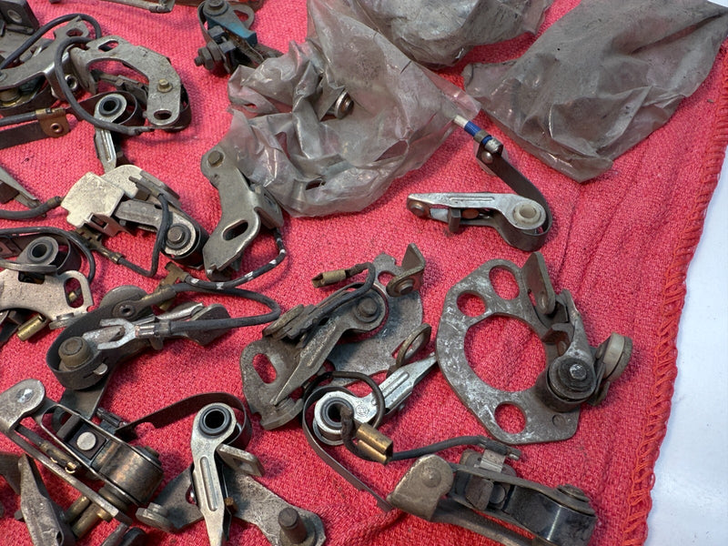 HUGE LOT Vintage Bosch Contact Point Set Porsche Audi Mercedes Volvo C5-41
