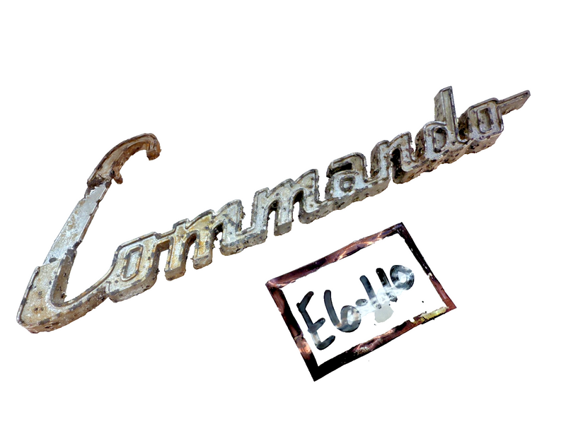 OEM 1967 - 1971  Jeepster Commando Emblem 973347 JEEP 1968 1969 1970 E6-110