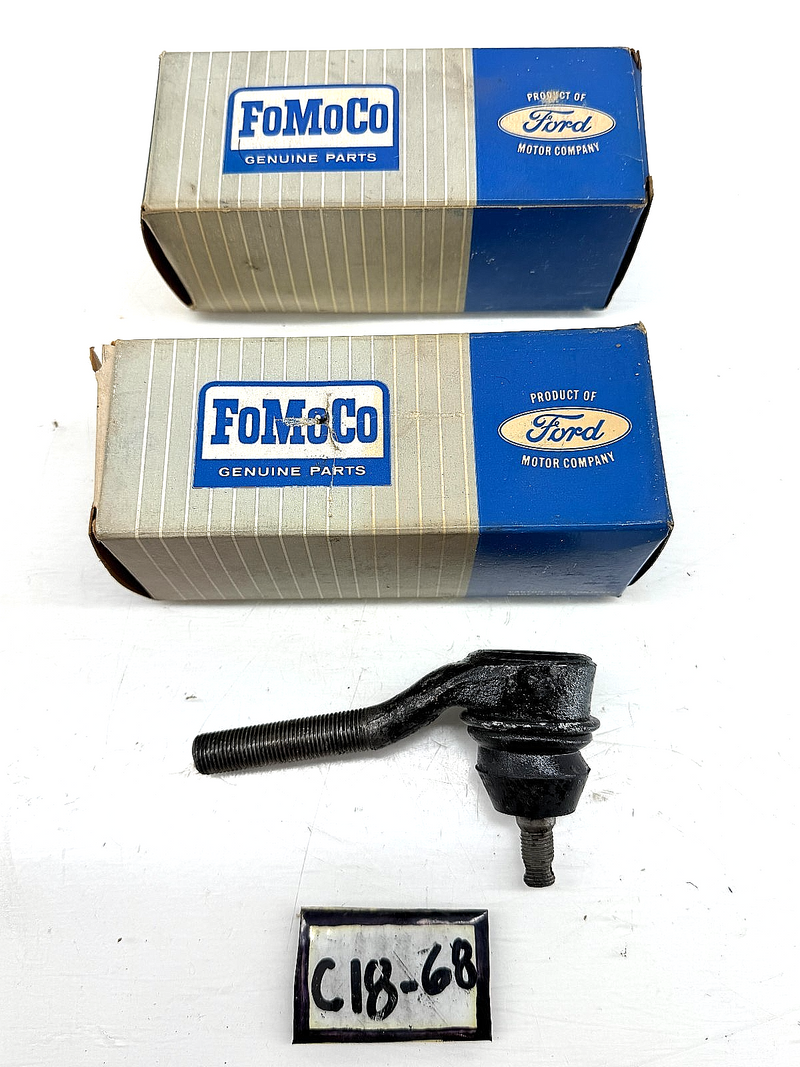 (1) NOS 1960 - 1966 Ford Falcon Mustang Comet Tie Rod End C3DZ-3A130-L C18-68
